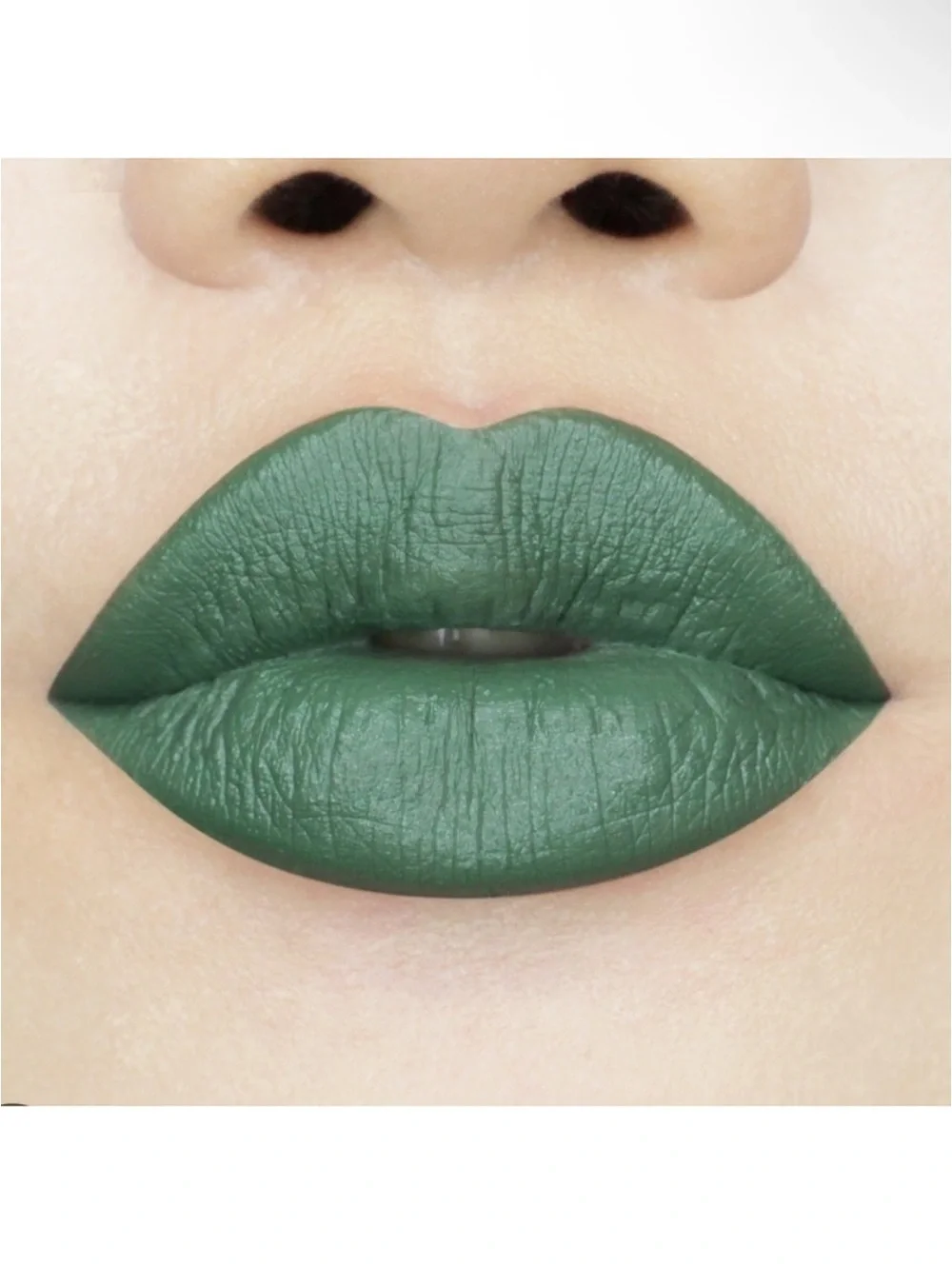 Fenty Beauty Mattemoiselle Plush Matte Lipstick Midnight Wasabi Green NEW